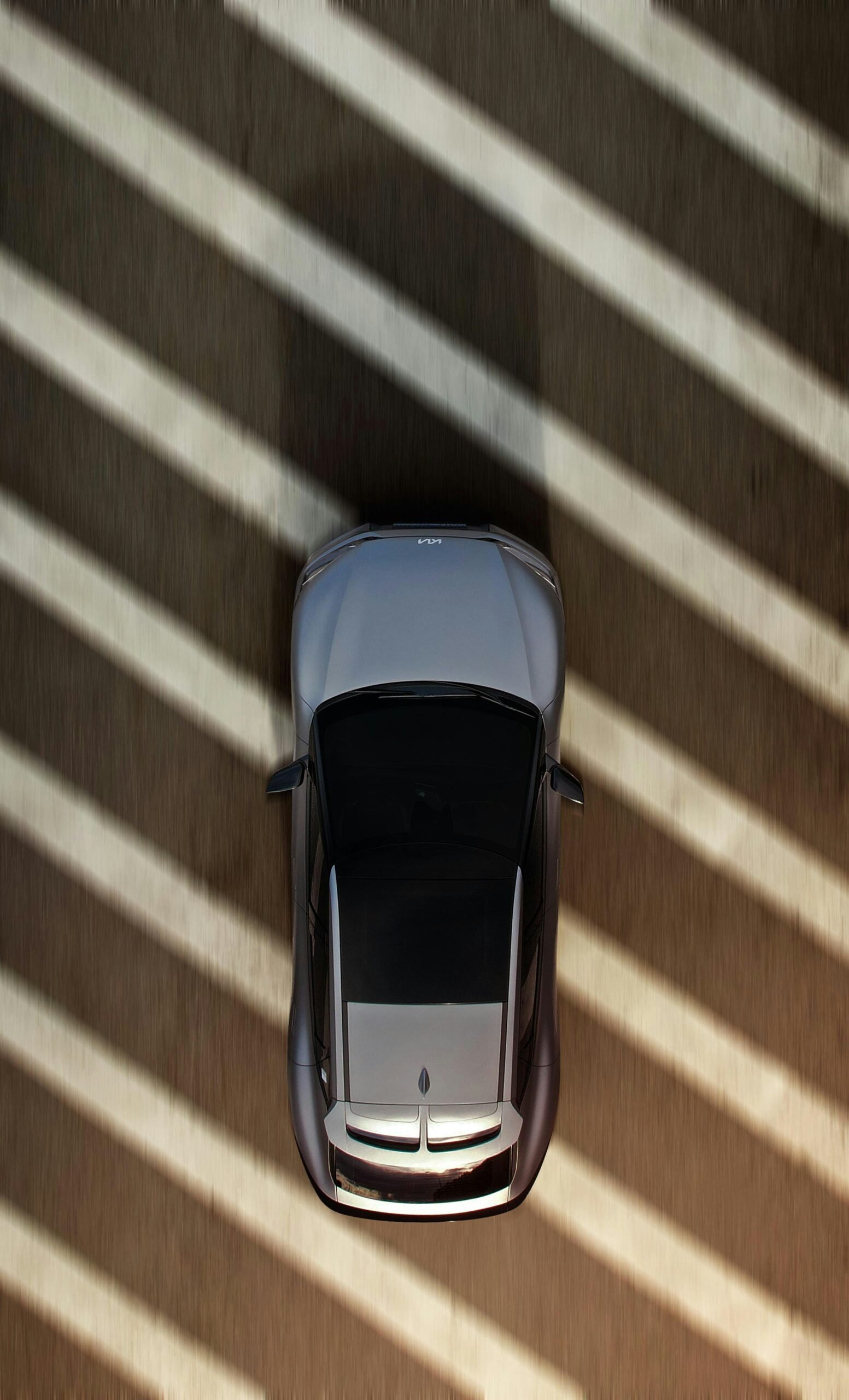 a black and silver car